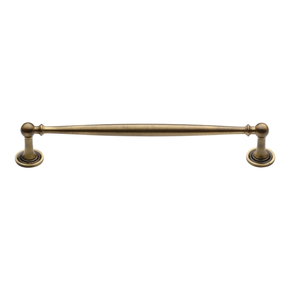 C2533 203-AT • 203 x 228 x 38mm • Antique Brass • Heritage Brass Elegant Cabinet Pull Handle